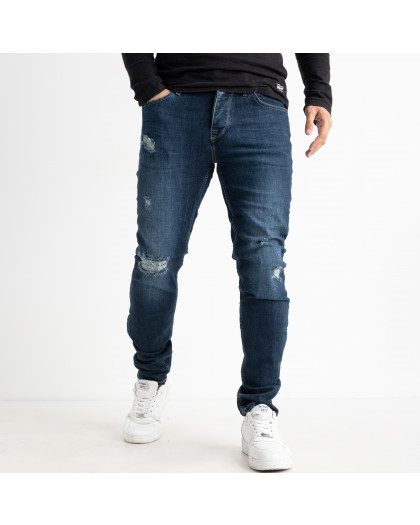 5008 GABBIA джинсы мужские синие стрейчевые (8 ед. размеры: 30.31.32/2.33.34.36.38) Gabbia