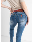 96390 Jo&Jo  джинсы женские голубые стрейчевые (6 ед. размеры: 25.26.27.28.29.30): артикул 1132910