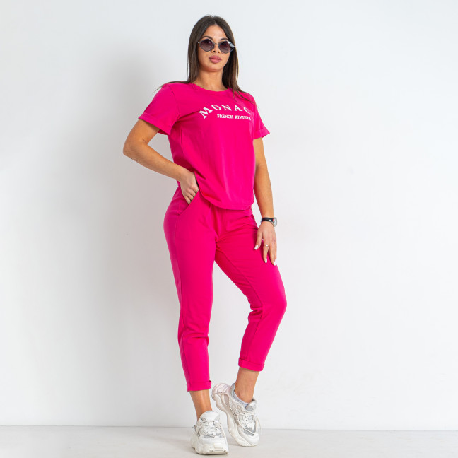 0157-25 розовый женский спортивный костюм (футболка + штаны) (5'TH AVENUE, 3 ед. размеры норма: 42. 44. 46) 5`th Avenue: артикул 1146042