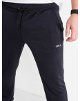 6480-4 ТЕМНО-СИНИЕ Yola спортивные брюки мужские батальные из двунитки прямые (4 ед. размеры: 52.54.56.58): артикул 1128777