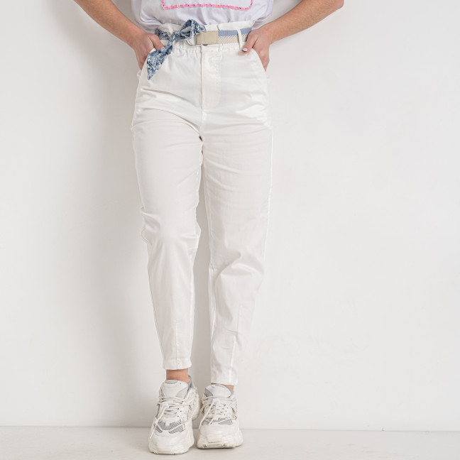 3017-2* белые женские джинсы (FUDEYAN, стрейчевые, 6 ед. размеры норма: 25. 26. 27. 28. 29. 30) выдача на следующий день FUDEYAN: артикул 1143837