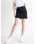 0048-1 Relucky джинсовая юбка женская темно-серая стрейчевая (6 ед. размеры: 25.26.27.28.29.30): артикул 1134015