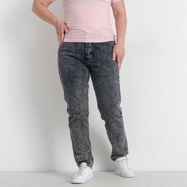 0094-2 серые женские джинсы (RELUCKY, стрейчевые, 8 ед. размеры батал: 29. 30. 31. 32. 33. 34. 36. 38) Relucky: артикул 1146099
