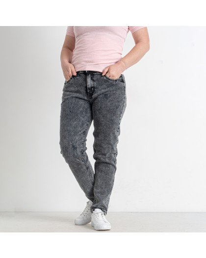 0879-31 один размер 38 серые женские джинсы (RELUCKY, стрейчевые) Relucky