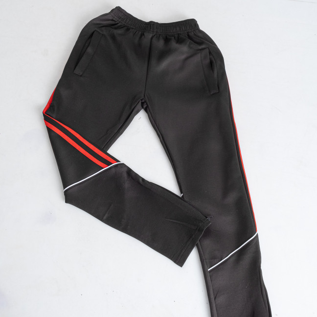 0309-3 красные лампасы спортивные штаны юниор (GODSEND, не кошлатятся, 5 ед. размеры на бирках: S. M. L. XL. 2XL, соответствуют возрасту 12-18 лет) GodSend: артикул 1146066
