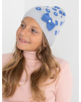 0458-2 микс расцветок шапка на девочку 5-9 лет (5 ед. универсальный подростковый размер): артикул 1125914