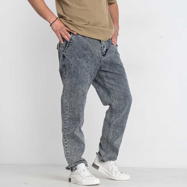 10094-2 серые мужские джинсы (RELUCKY, стрейчевые, 8 ед. размеры норма: 29. 30. 31. 32. 33. 34. 36. 38) Relucky: артикул 1146180