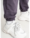 0022-6 ТЕМНО-СЕРЫЕ БАТАЛЬНЫЕ спортивные брюки женские из турецкой двунитки (5'TH AVENUE, 4 ед.размеры: 50.52.54.56) демисезон: артикул 1132963
