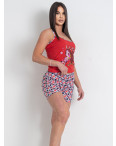 14402 красная женская пижама (4 ед. размеры норма: M. L. XL. 2XL): артикул 1146221