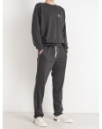 1960-6 серый мужской спортивный костюм (SARA, двунитка, штаны прямые, 4 ед. размеры: 48-50/2. 52-54/2) : артикул 1133939