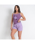 9053-23 сиреневая женская пижама (3 ед. размеры норма: M. L. XL): артикул 1146222