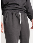 1960-6 серый мужской спортивный костюм (SARA, двунитка, штаны прямые, 4 ед. размеры: 48-50/2. 52-54/2) : артикул 1133939