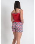 14402 красная женская пижама (4 ед. размеры норма: M. L. XL. 2XL): артикул 1146221