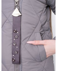 0966-6 серая женская куртка (синтепон, 4 ед. размеры норма: M. L. XL. 2XL): артикул 1152971