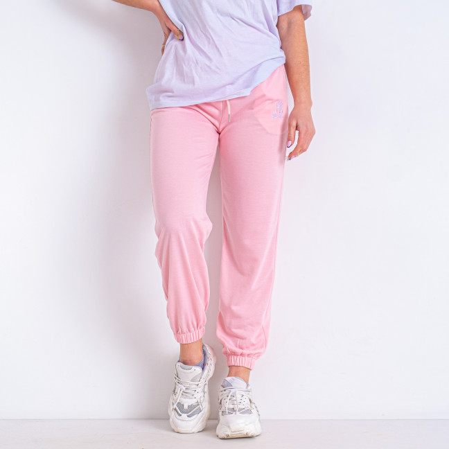 0019-4 розовые женские спортивные брюки (X&D, двунитка, 6 ед. размеры: S. M. L. XL. 2XL. 3XL) X&D : артикул 1143944