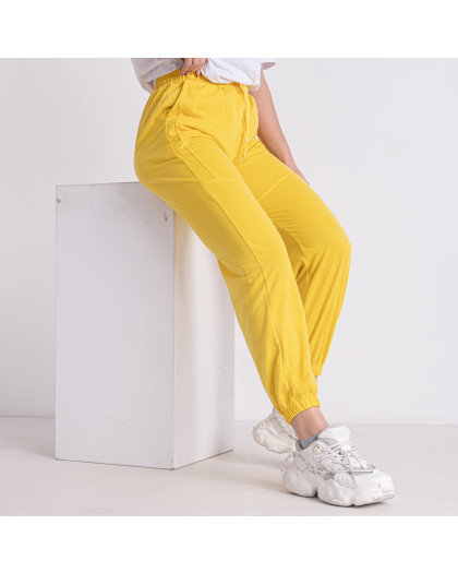 0021-8 желтые женские спортивные брюки (X&D, двунитка, 6 ед. размеры: S. M. L. XL. 2XL. 3XL) X&D 