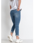 9354 синие женские джинсы (6 ед. размеры норма: 25. 26. 27. 28. 29. 30): артикул 1146261