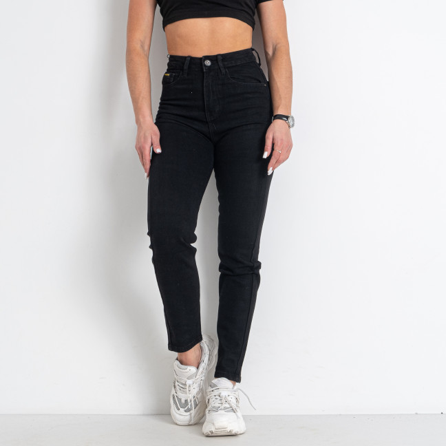 1091 черные женские джинсы (VINDASION, 6 ед. размеры норма: 25. 26. 27. 28. 29. 30) Vindasion: артикул 1146257