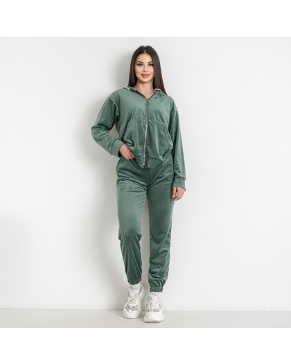 05211-7 зеленый женский спортивный костюм (5'TH AVENUE, велюровый, 4 ед. размеры: 42. 44. 46. 48) 5`th Avenue