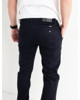 0802 Fashion брюки мужские темно-синие стрейчевые (8 ед.размеры: 28.29.30.31.32/2.33.34): артикул 1133990