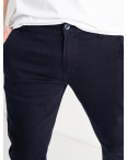 0803 Fashion брюки мужские темно-синие стрейчевые (8 ед.размеры: 30.31.32.33.34.36.38.40): артикул 1133991