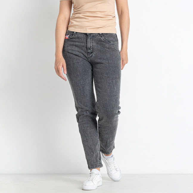 1102-24 серые женские джинсы (4 ед. размеры полубатал: 29. 31. 32. 33) Джинсы: артикул 1146268