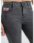 1102-2 серые женские джинсы (6 ед. размеры полубатал: 28. 29. 30. 31. 32. 33): артикул 1146267