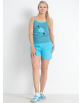 9053-42 голубая женская пижама (3 ед. размеры норма: M. L. XL): артикул 1146223