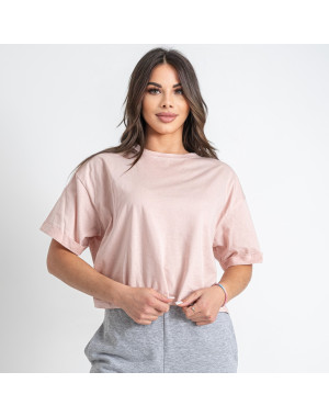 54002-4* светло-пудровая женская футболка (LEVISHA, 3 ед. размеры норма: M. L. XL) выдача на следующий день