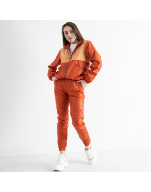 0042-1 Guzel оранжевый спортивный костюм из плащевки ( 3 ед. размеры : 42-44.44-46.46-48)