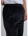 90117-1 черные женские брюки (вельвет, 4 ед. размер на бирках: 14, соответствуют полубаталу: L) : артикул 1146306
