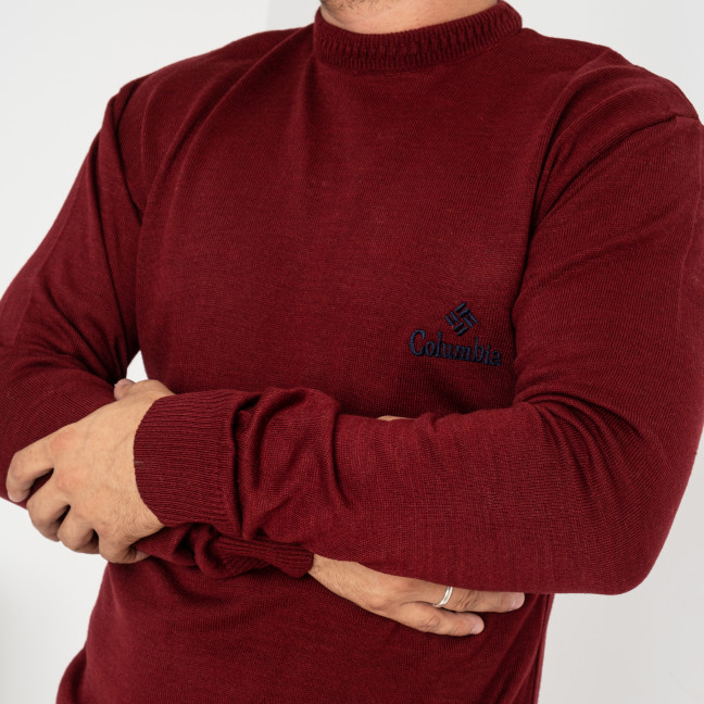 1053-51 Pamuk Park БОРДО свитер мужской машинная вязка (3 ед. размеры: M.L.XL) Pamuk Park: артикул 1139435