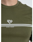 0854-75 зеленая мужская футболка (ROYAL SPORT, 6 ед. размеры норма: S. M. L. XL. 2XL. 3XL): артикул 1146376