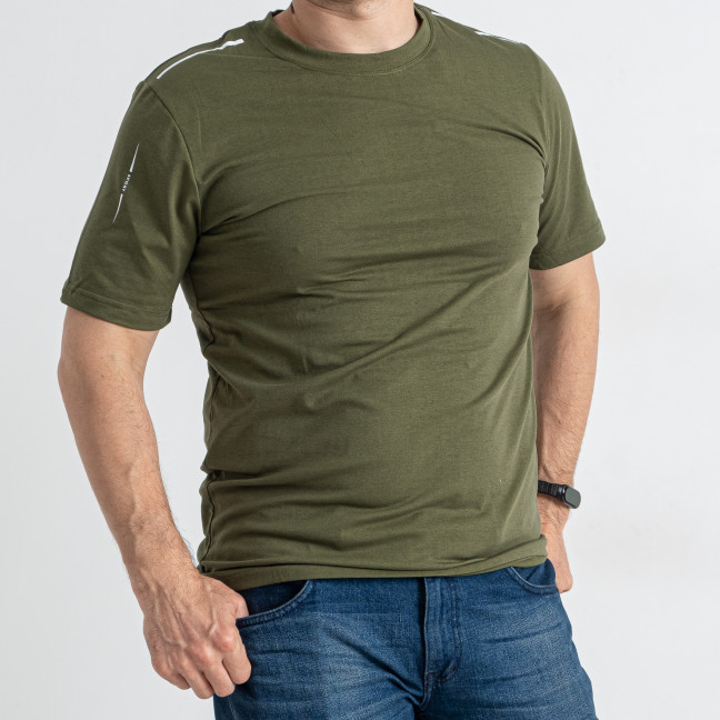 0856-75 зеленая мужская футболка (ROYAL SPORT, 6 ед. размеры норма: S. M. L. XL. 2XL. 3XL) Royal Sport: артикул 1146375