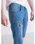 7090* синие мужские джинсовые шорты (FANGSIDA, стрейчевые, 8 ед. размеры батал: 32. 33. 33. 34. 34. 36. 36. 38) выдача на следующий день: артикул 1146393