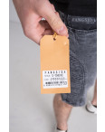 7041 серые мужские джинсовые шорты (FANGSIDA, стрейчевые, 8 ед. размеры молодежка: 27. 28. 29. 30. 31. 32. 32. 33): артикул 1146392