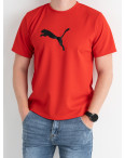 1387-3 КРАСНАЯ футболка мужская с принтом (ткань:лакоста) (5 ед.размеры: 46.48.50.52.54): артикул 1135154