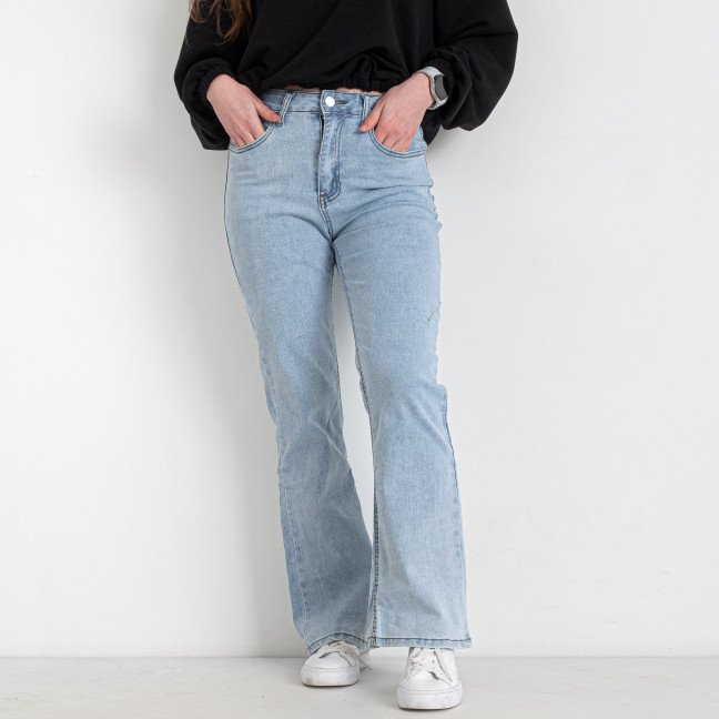 0057 голубые женские джинсы (X&D, стрейчевые, 6 ед. размеры норма: 25. 26. 27. 28. 29. 30 X&D : артикул 1144219