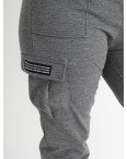 3018-66 ЛАСТОЧКА ТЕМНО-СЕРЫЕ спортивные брюки женские полубатальные (4 ед.размеры на бирке: L-3XL сответствуют М-2XL): артикул 1134276
