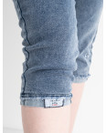 A 1911-4 ЛАСТОЧКА джинсовые шорты женские батальные голубые стрейчевые (6 ед.размеры: XL.2XL.3XL.4XL.5XL.6XL): артикул 1134272