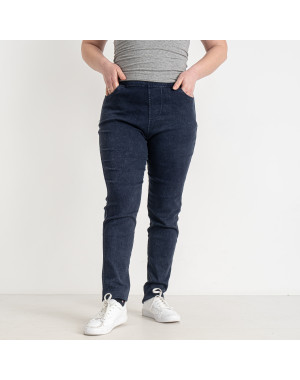 4033-52 синие женские джинсы (ЛАСТОЧКА, стрейчевые, 3 ед. размеры батал: 6XL. 7XL. 8XL)