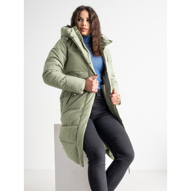 3701-724 зеленая женская куртка (синепон, 4 ед. размеры полубатал: L. XL. 2XL, 3XL) Furui: артикул 1159288