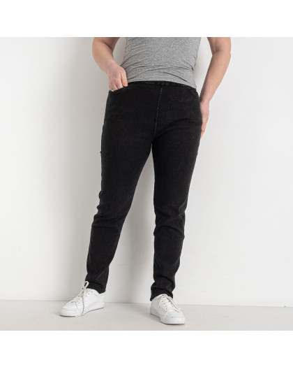 4033-53 черные женские джинсы (ЛАСТОЧКА, стрейчевые, 3 ед. размеры батал: 6XL. 7XL. 8XL) Ласточка