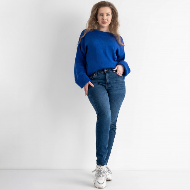 1993-29 Luxe Jeans ПОЛУБАТАЛЬНЫЕ джинсы женские синие стрейчевые ( 7 ед. размеры: 27.28.29/3.30.31) Luxe Jeans: артикул 1131840