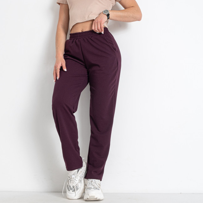 1183-51 фиолетовые женские спортивные штаны (4 ед. размеры норма: S. M. L. XL) Спортивные штаны: артикул 1146570