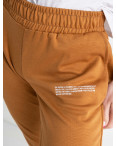 1105-17 ГОРЧИЧНЫЕ спортивные брюки женские из двунитки (4 ед размеры: S.M.L.XL): артикул 1135369