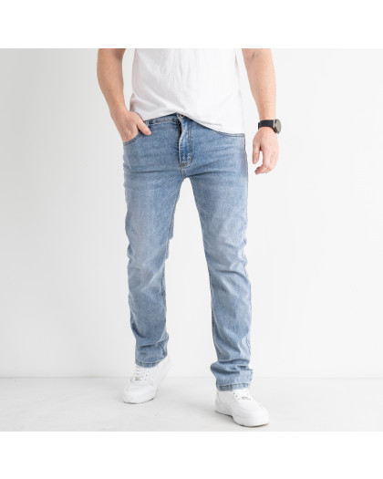 6080 КANPUL джинсы мужские полубатальные голубые стрейчевые (8 ед.размеры: 32.33.34/2.36.38.40.42) Джинсы
