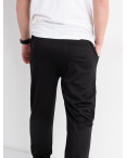 0787-1 ЧЕРНЫЕ БАТАЛЬНЫЕ спортивные штаны мужские (3 ед.размеры на: 8XL.9XL.10XL соответствуют 2XL-4XL): артикул 1133158