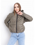 5010-711 ХАКИ куртка-зефирка с капюшоном на синтепоне (2 ед. размеры: 42/44.46/48): артикул 1130179