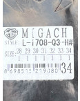 1708 черные мужские джинсы (MIGACH, котоновые, 7 ед. размеры: 28. 29. 30. 31. 32. 33. 34): артикул 1149861